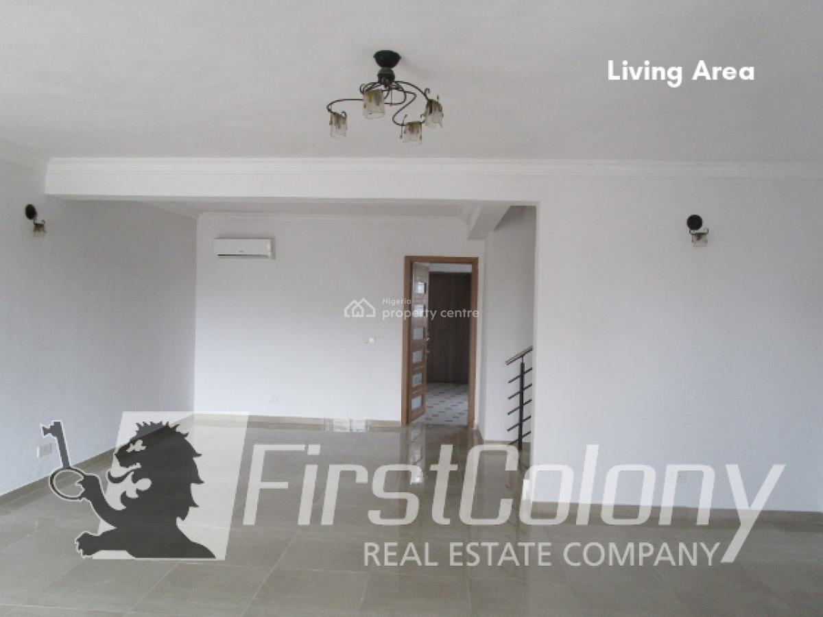 Massive 4 Bedroom Terrace Triplex Within a New Residential Court, Lekki Phase 1, Lekki, Lagos, Terraced Duplex for Sale