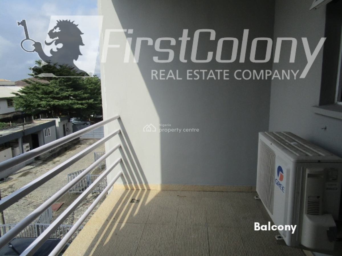 Massive 4 Bedroom Terrace Triplex Within a New Residential Court, Lekki Phase 1, Lekki, Lagos, Terraced Duplex for Sale