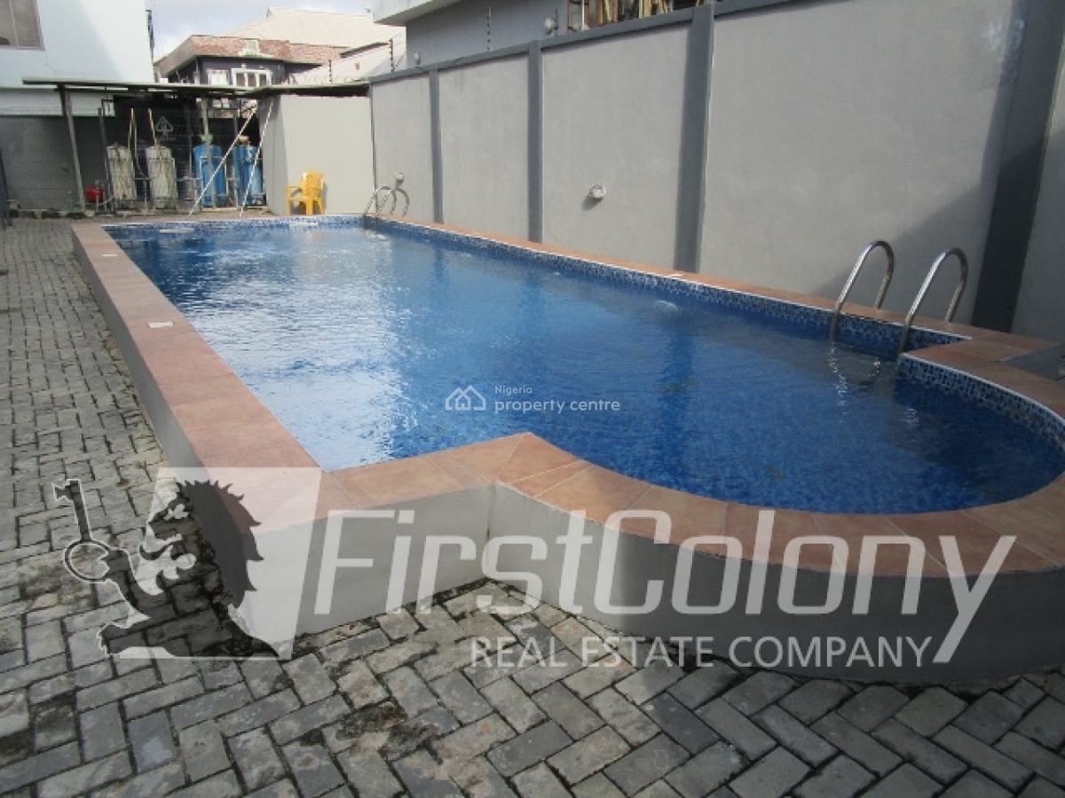 Massive 4 Bedroom Terrace Triplex Within a New Residential Court, Lekki Phase 1, Lekki, Lagos, Terraced Duplex for Sale