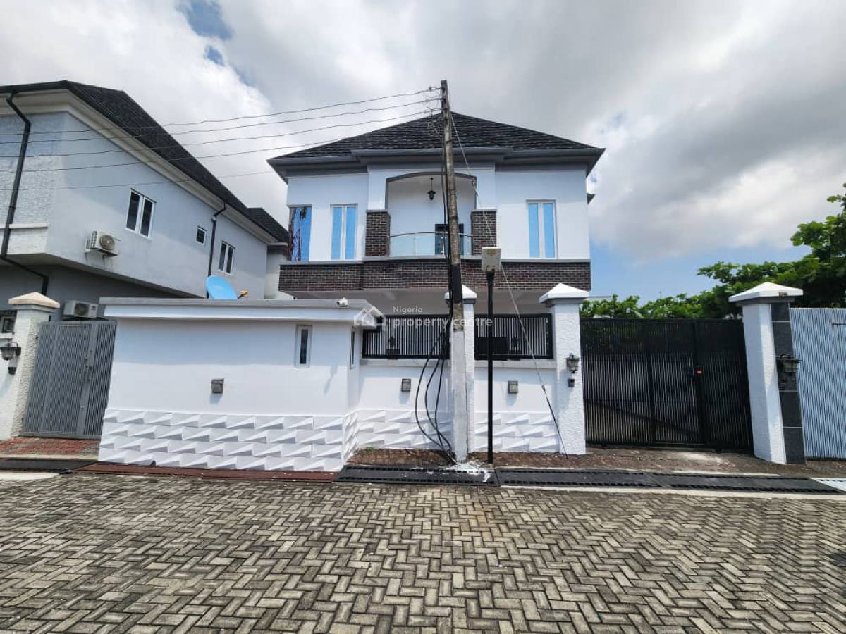 5 Bedroom Fully Detached Duplex with Bq, Chevron, Lekki, Lagos, Detached Duplex for Rent