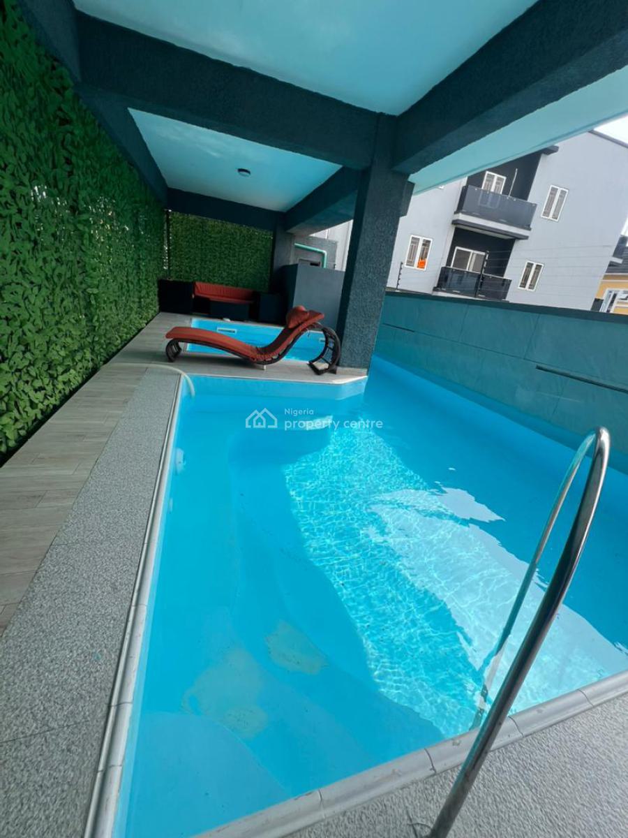 Elegantly Built 2 Bedroom Apartment with Pool and Elevator, Ikate, Lekki, Lagos, Flat / Apartment for Rent