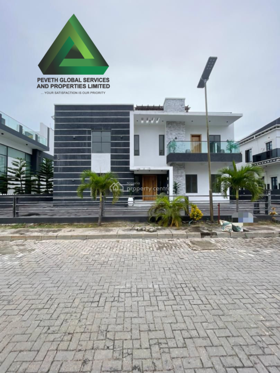 Contemporary 5 Bedroom Fully Detached Duplex + Cinema, Pool, Gym, Bq, Ikate, Lekki, Lagos, Detached Duplex for Sale