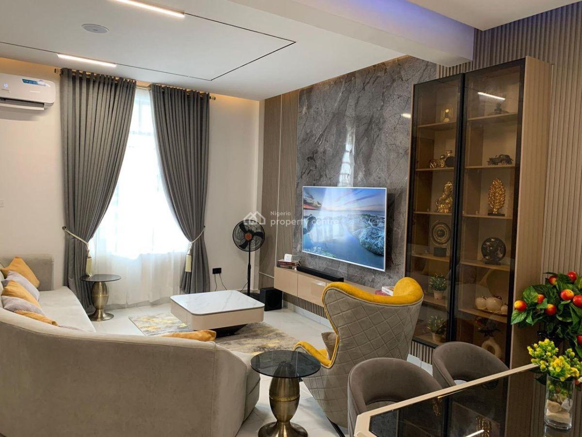 Brand New 3 Bedroom Maisonette with a Rooftop Lounge, Swimming Pool..., Freedom Way, Lekki, Lagos, Flat / Apartment Short Let