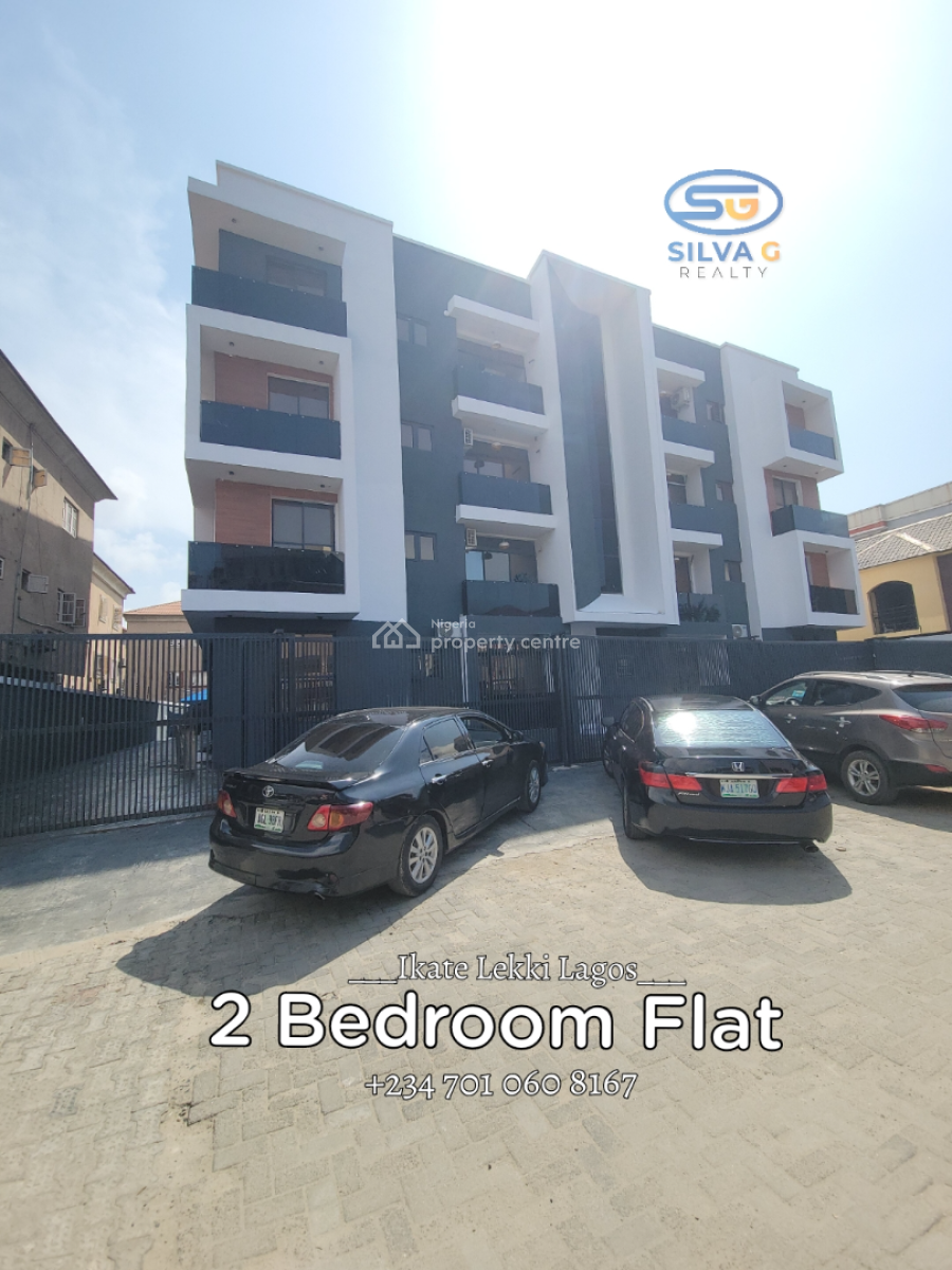 2 Bedroom Flat, Ikate, Lekki, Lagos, Flat / Apartment for Rent