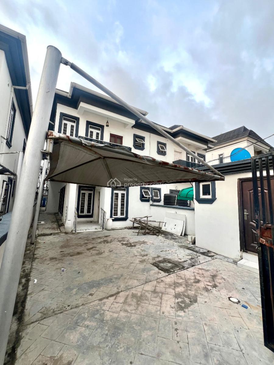 Privately Gated 4-bedroom Semi-detached Duplex in a Secure Estate., Ikota Gra, Ikota, Lekki, Lagos, Semi-detached Duplex for Rent
