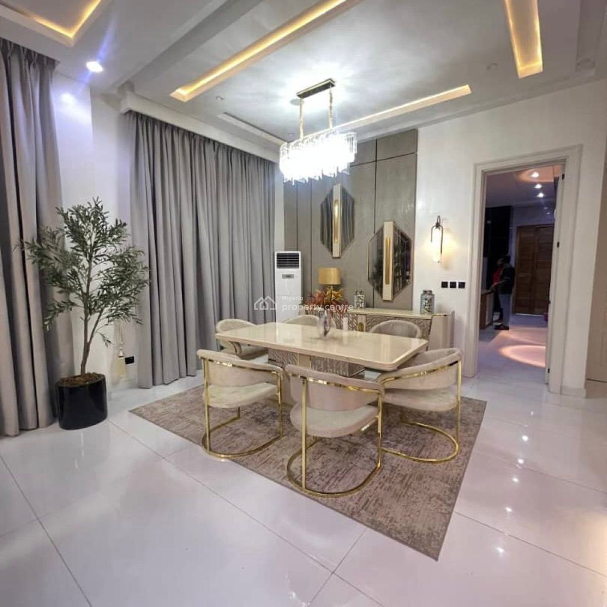 5 Bedrooms Fully Detached Duplex, Ikota, Lekki, Lagos, Detached Duplex for Rent