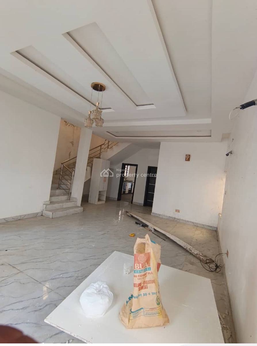 Brand New 4 Bedroom Fully Detached Duplex with Bq, Before Blenco Supermarket, Sangotedo, Ajah, Lagos, Semi-detached Duplex for Rent