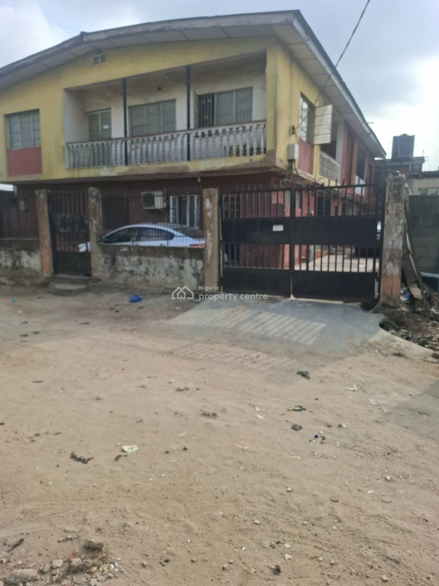 4 Units of 3 Bedrooms with a Self Contain Room with Personal Prepaid, Alapere, Ketu, Lagos, Block of Flats for Sale