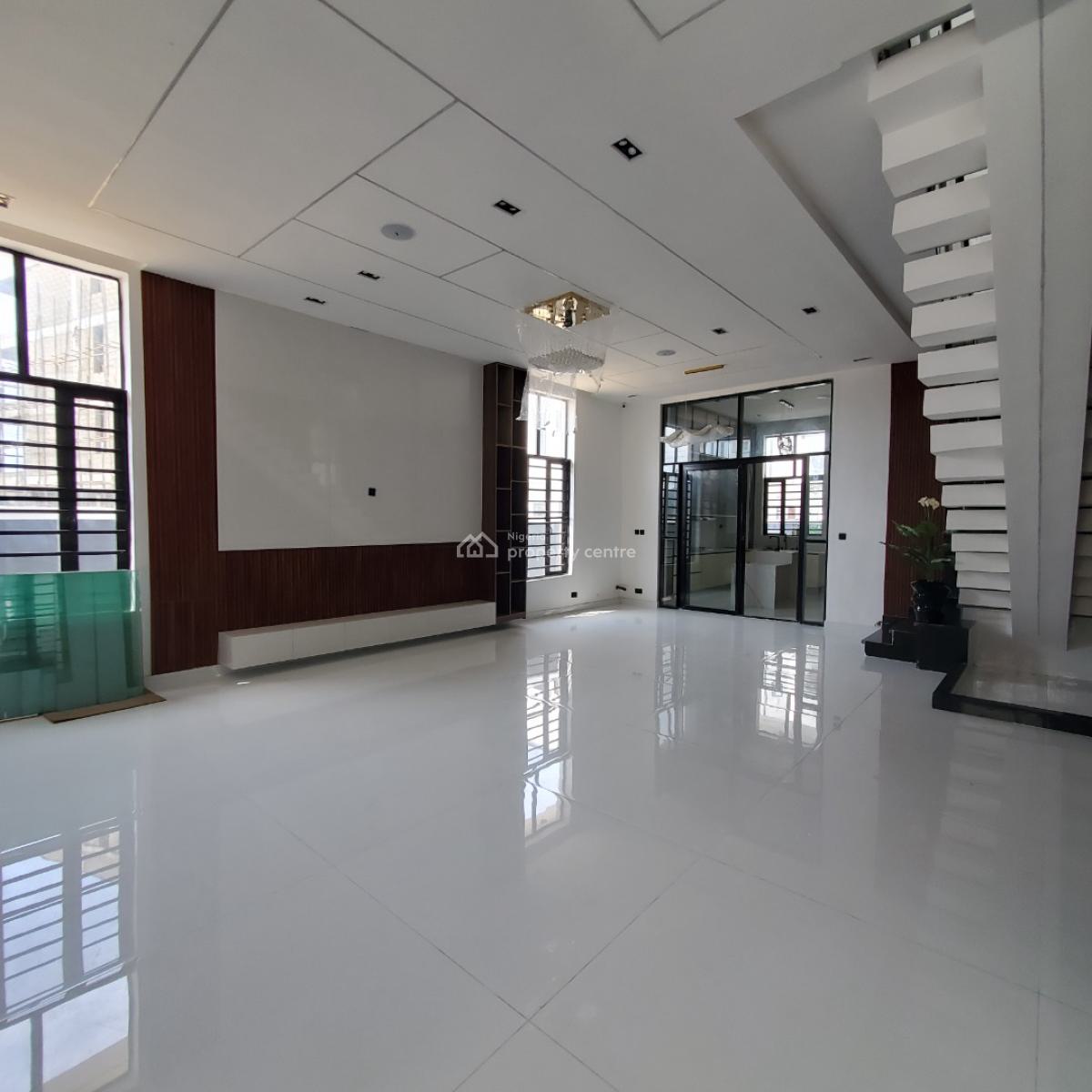 Amazing 5 Bedroom Duplex with a Bq in a Secured Estate with a Pool and Bq, Chevron Tollgate, Lekki, Lagos, House for Sale