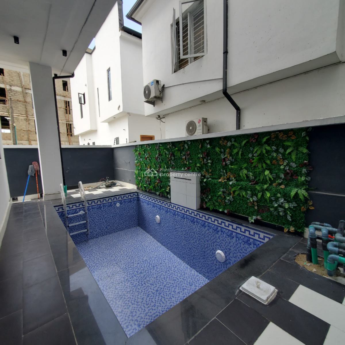Amazing 5 Bedroom Duplex with a Bq in a Secured Estate with a Pool and Bq, Chevron Tollgate, Lekki, Lagos, House for Sale