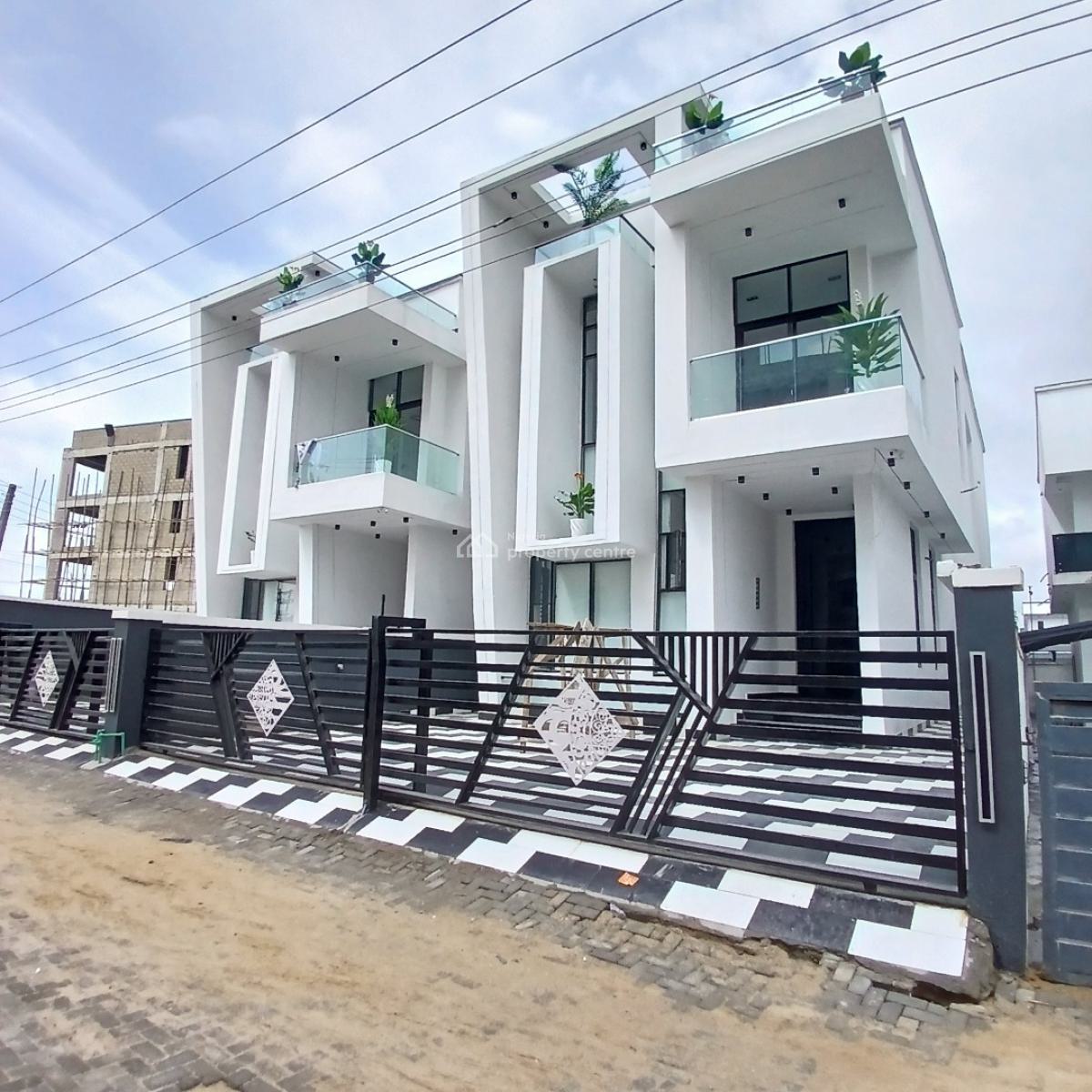Exquisitely Detailed 5 Bedroom Detached Duplex with Swimming Pool, Chevron Drive, Chevron, Lekki, Lagos, Detached Duplex for Sale
