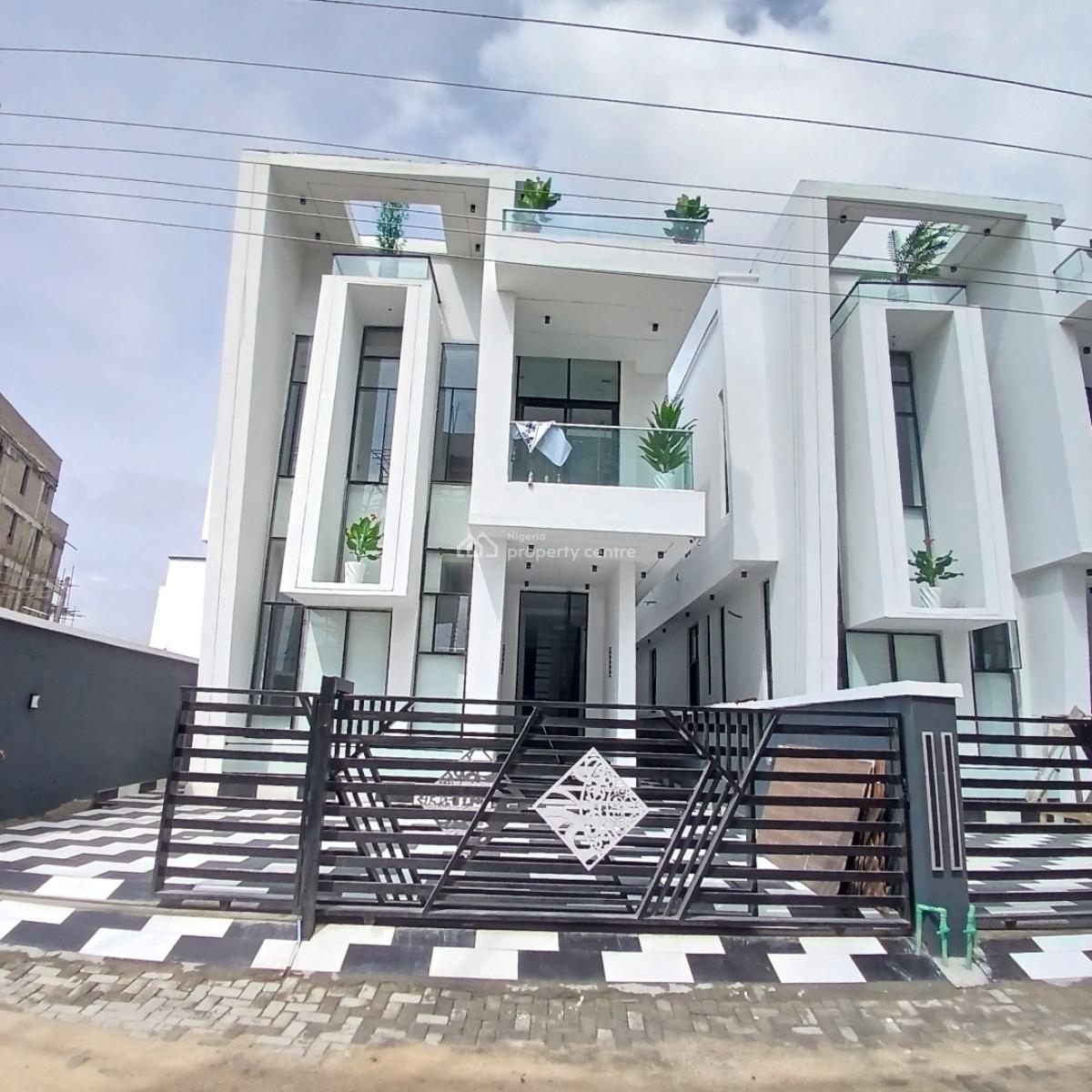 Exquisitely Detailed 5 Bedroom Detached Duplex with Swimming Pool, Chevron Drive, Chevron, Lekki, Lagos, Detached Duplex for Sale