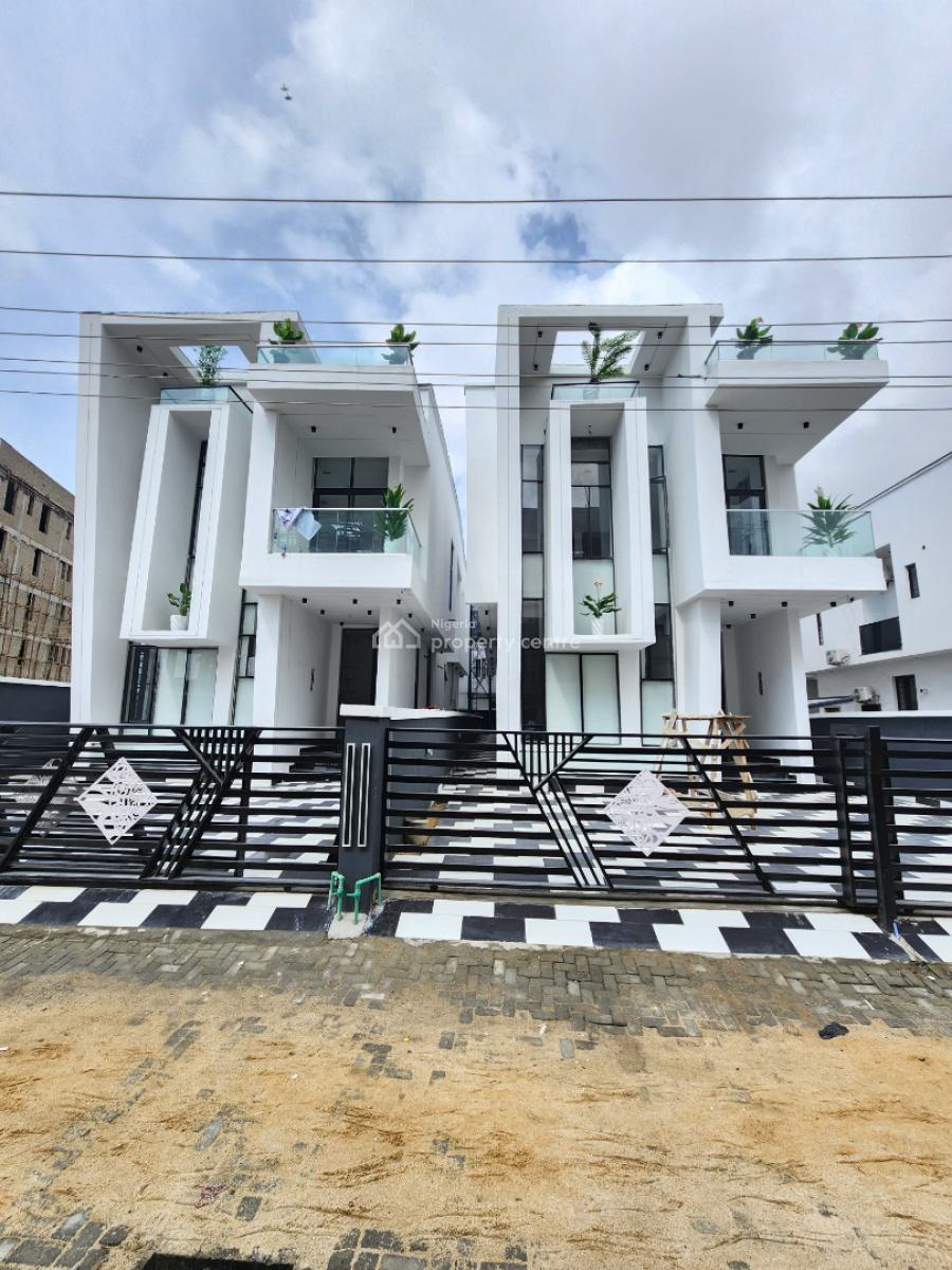 Luxury 5 Bedroom Detached Duplex with Bq, Pool in a Secured Estate, Chevron, Lekki, Lagos, Detached Duplex for Sale