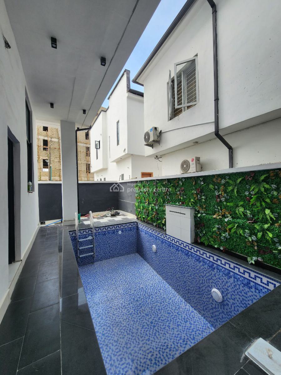 Luxury 5 Bedroom Detached Duplex with Bq, Pool in a Secured Estate, Chevron, Lekki, Lagos, Detached Duplex for Sale
