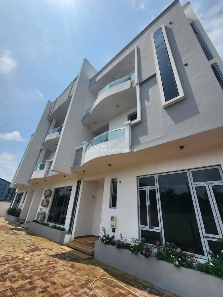 One Unit 4 Bedroom All Ensuite Elegant Terrace House, Off Queens Drive, Ikoyi, Lagos, House for Sale