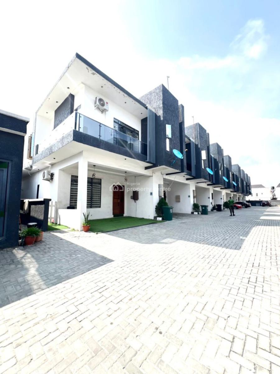 Luxury Furnished 4 Bedroom Terrace Duplex in a Secure Estate, Orchid, Lekki, Lagos, Terraced Duplex for Sale
