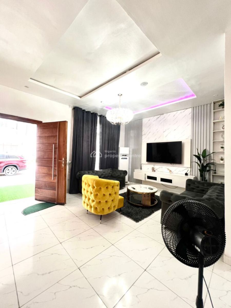 Luxury Furnished 4 Bedroom Terrace Duplex in a Secure Estate, Orchid, Lekki, Lagos, Terraced Duplex for Sale