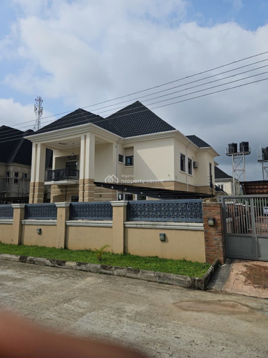 Shell 5 Bedroom Duplex with Space for B/q & Swimming Pool, Riverpark Estate, Lugbe District, Abuja, Detached Duplex for Sale