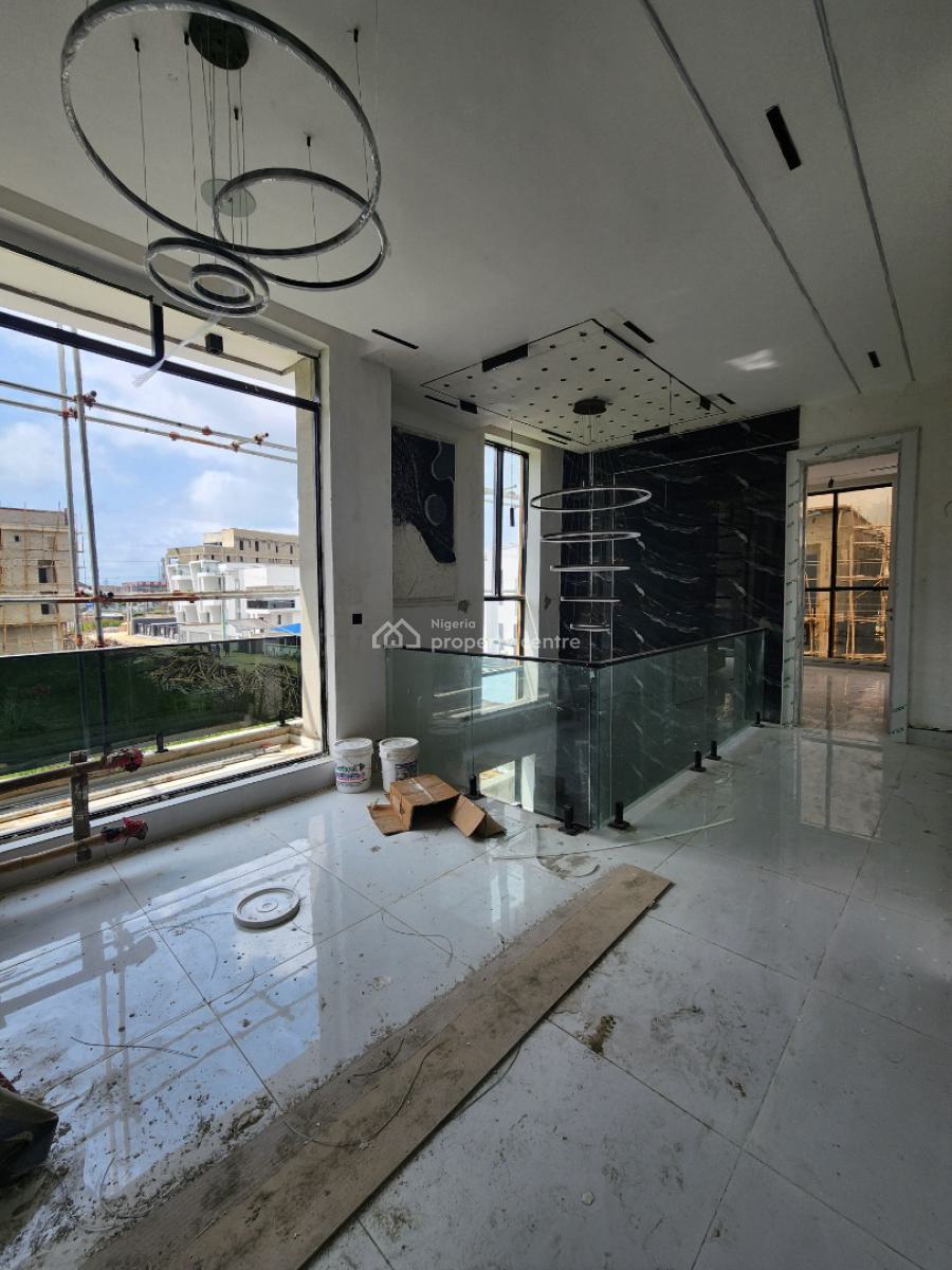 Luxury 5 Bedroom Detached Duplex with Bq & Pool in a Secured Estate, Chevron, Lekki, Lagos, Detached Duplex for Sale
