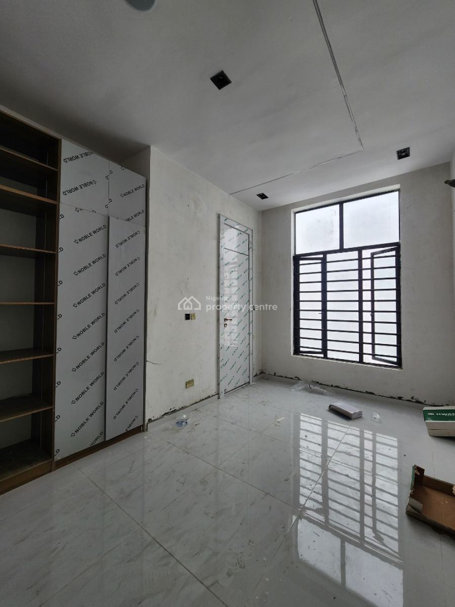 Luxury 5 Bedroom Detached Duplex with Bq & Pool in a Secured Estate, Chevron, Lekki, Lagos, Detached Duplex for Sale