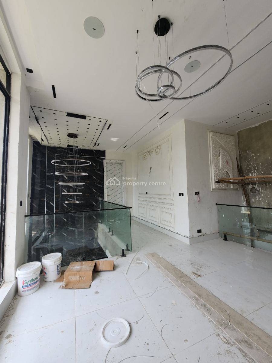 Luxury 5 Bedroom Detached Duplex with Bq & Pool in a Secured Estate, Chevron, Lekki, Lagos, Detached Duplex for Sale