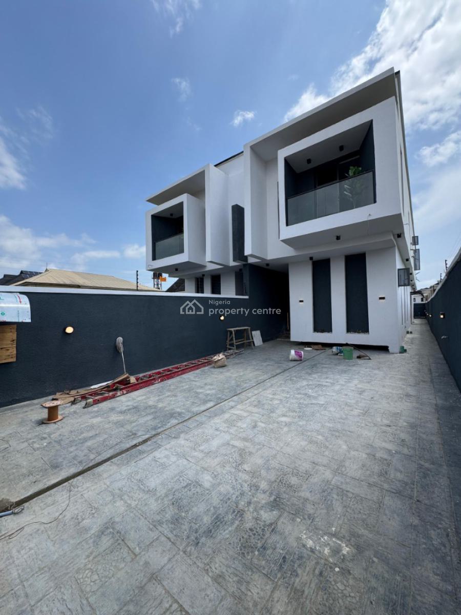 Brand New 5  Bedroom Semi-detached Duplex with a Cinema, Pool & Bq, Abraham Adesanya, Ajah, Lekki, Lagos, Semi-detached Duplex for Sale