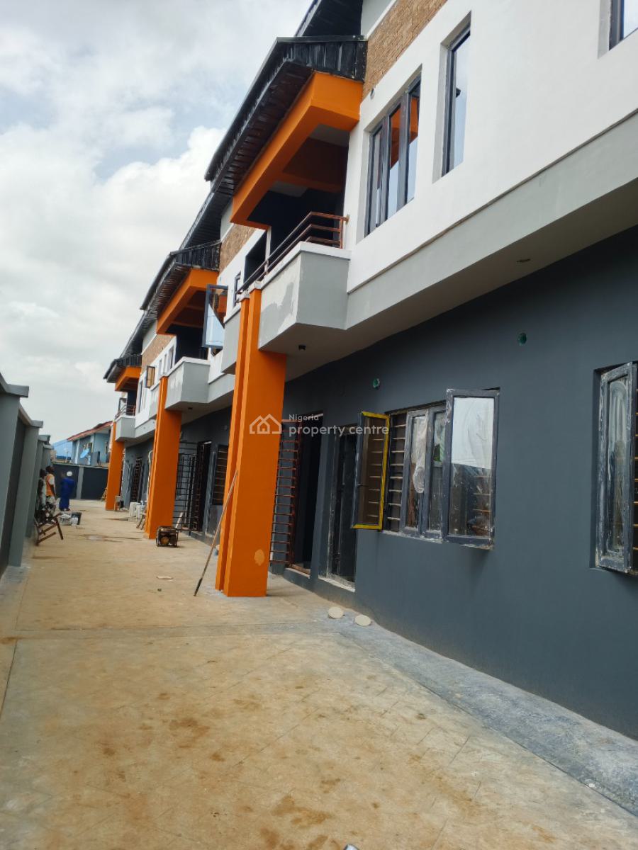 Beautiful New Build 2 Bedroom Flat All Room Ensuite, Power Line, Ojodu, Lagos, Flat / Apartment for Rent