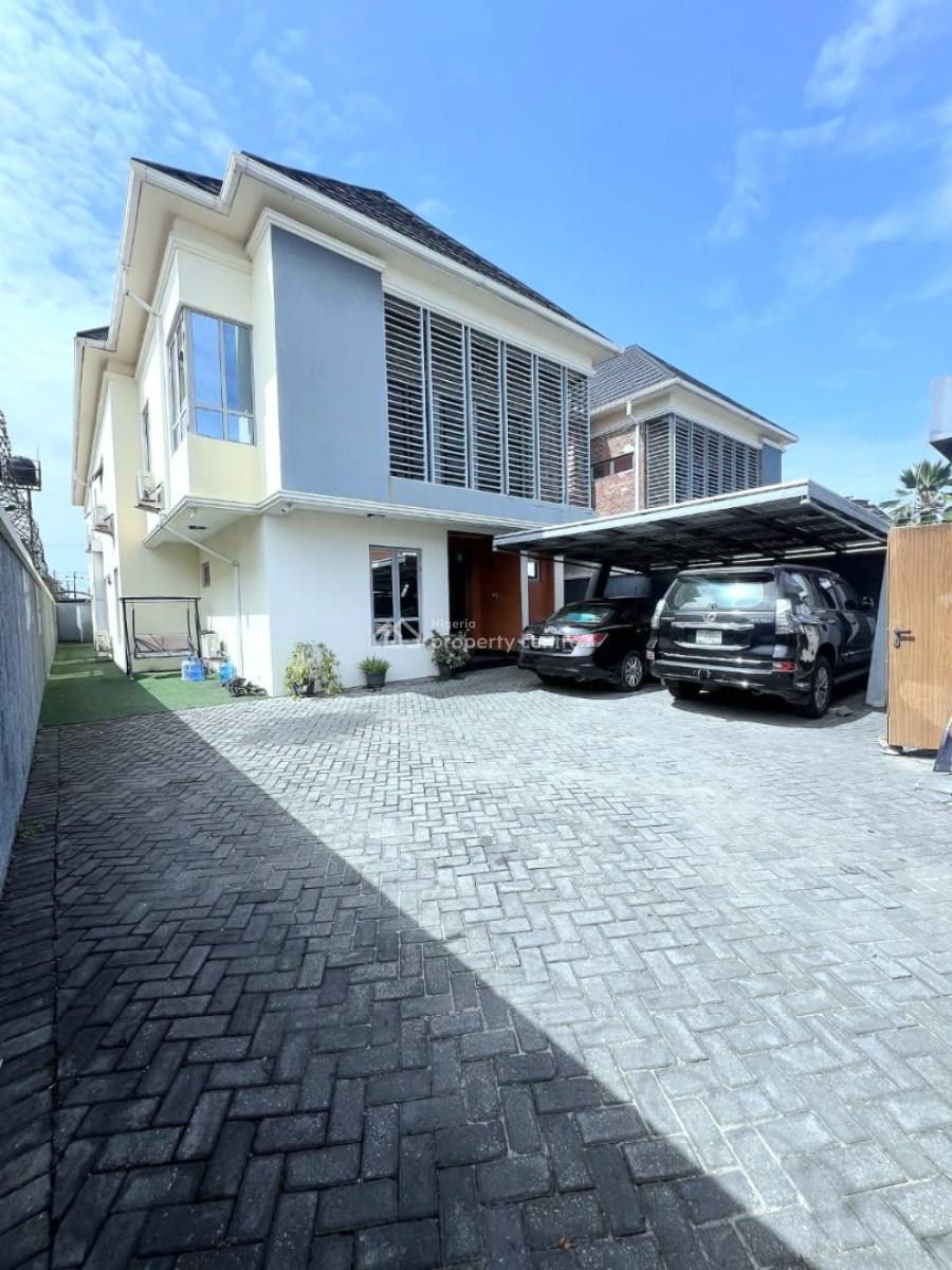 Spacious 5 Bedroom Fully Detached Duplex, Lekki Phase 1, Lekki, Lagos, Detached Duplex for Rent