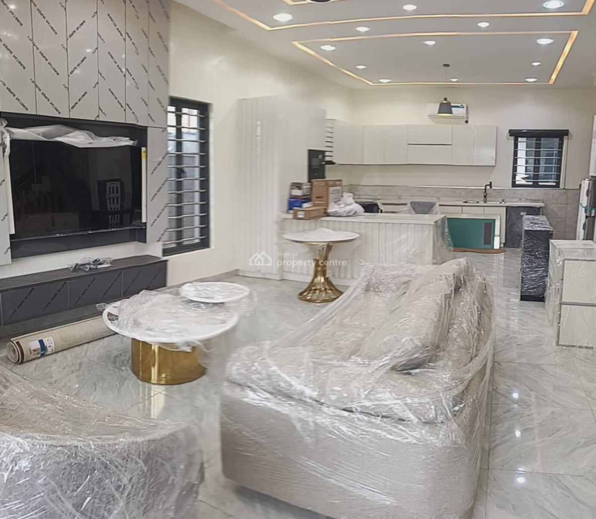 Brand New Luxury 3 Bedroom Duplex, Chavaah Brooks Estate, Berger, Arepo, Ogun, Terraced Duplex Short Let
