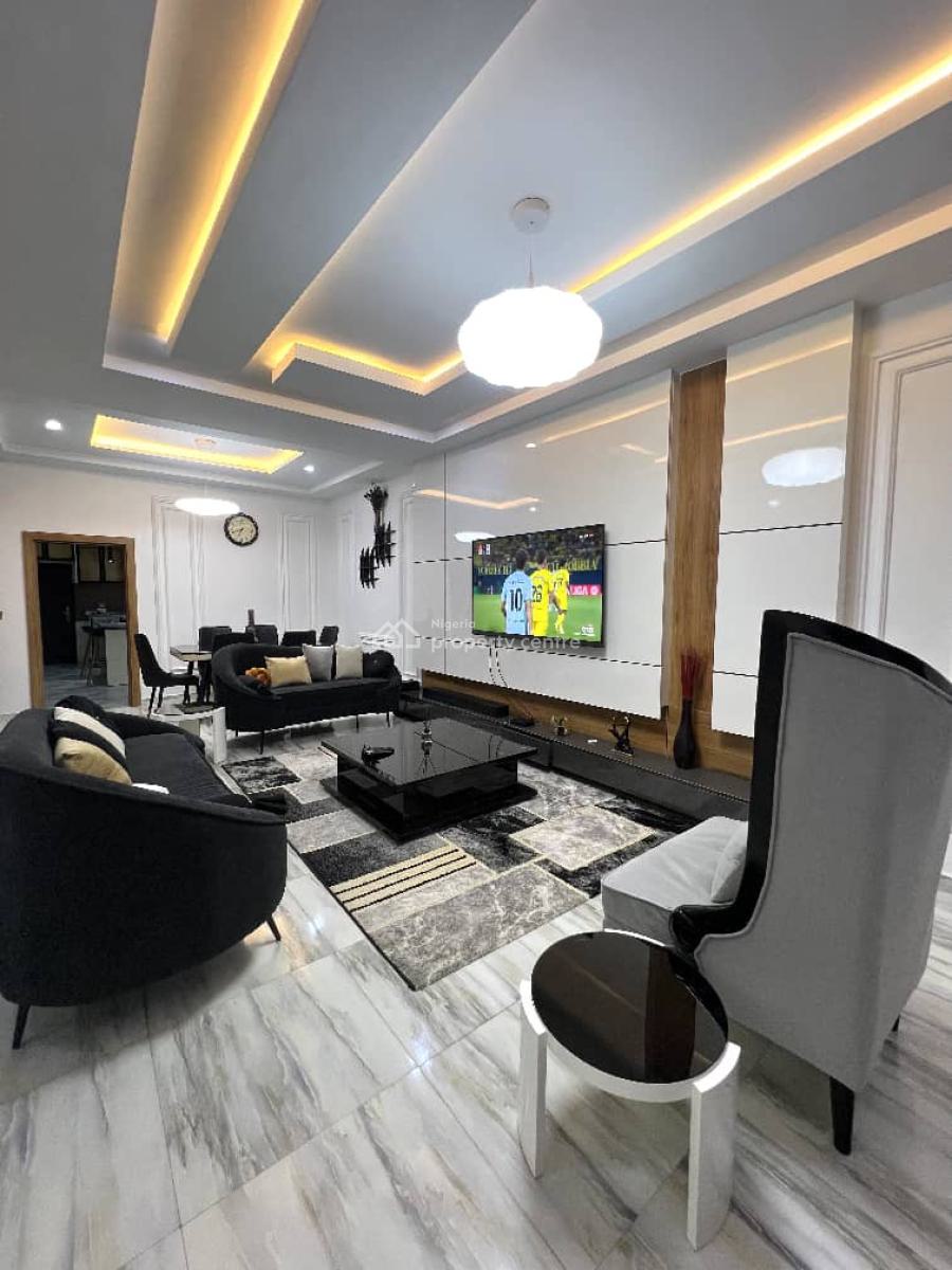 Fully Furnished  and Serviced 1 Bedroom Apartment, Guzape District, Abuja, Flat / Apartment for Rent