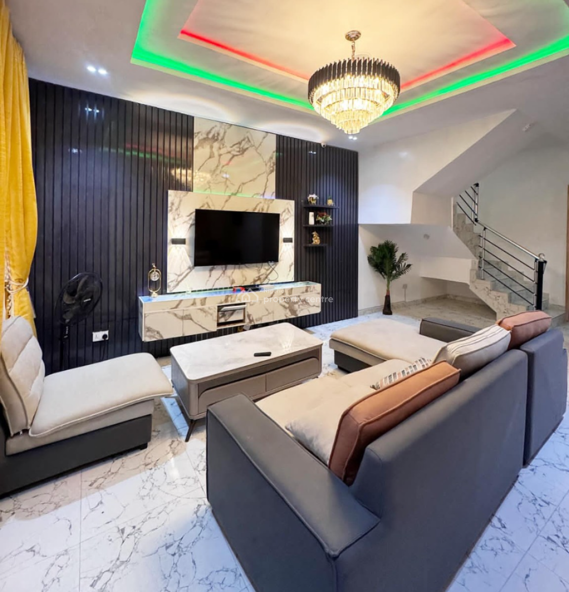 4 Bedroom Semi Duplex with Bq Can Go Furnished Or Unfurnished, 2nd Toll Gate, Lekki, Lagos, House for Rent