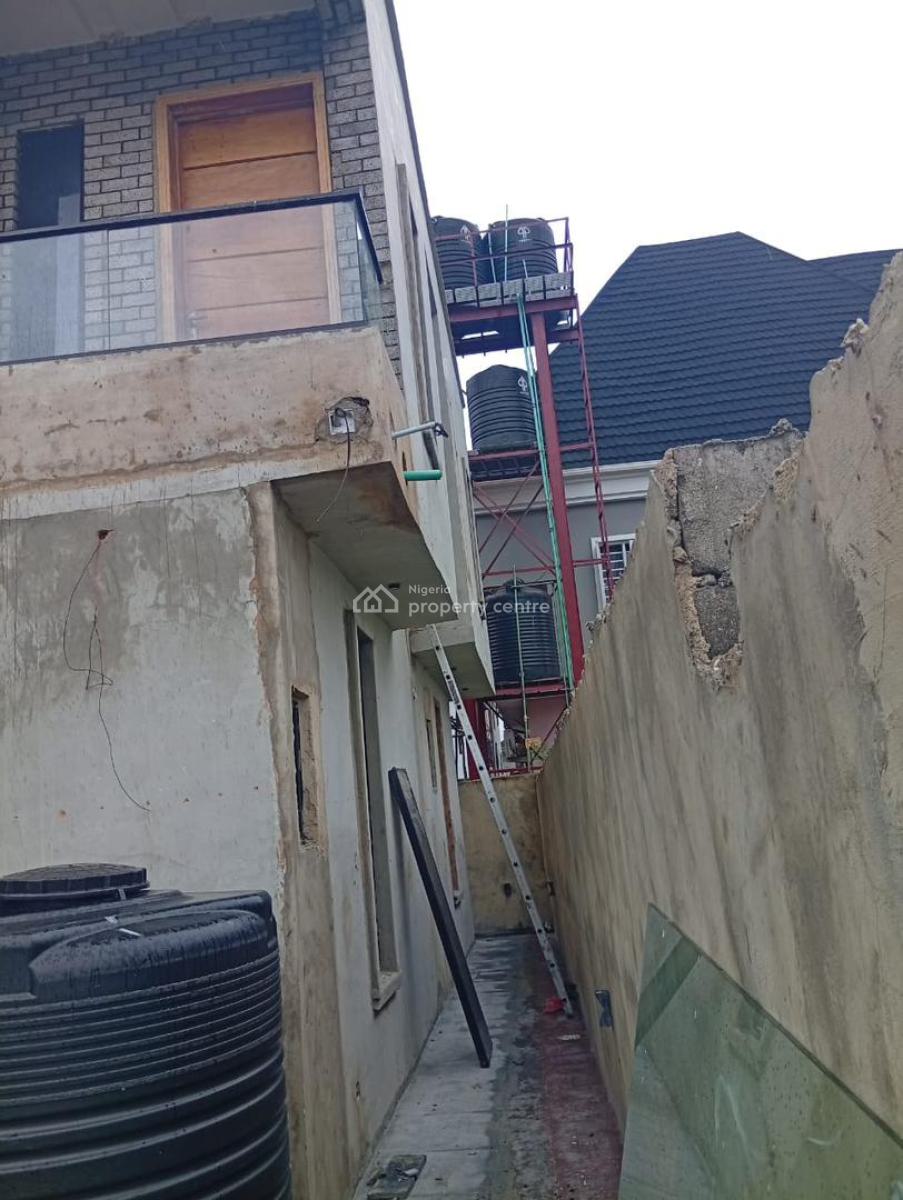 Newly Built Semi Detached 5bedroom Duplex, in Private Estate, Ago Palace, Isolo, Lagos, Semi-detached Duplex for Sale