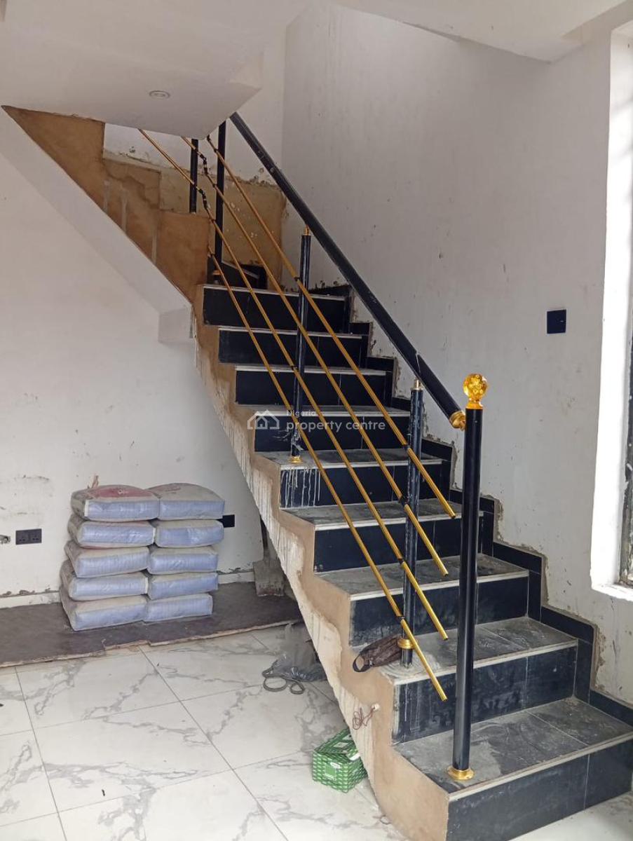 Newly Built Semi Detached 5bedroom Duplex, in Private Estate, Ago Palace, Isolo, Lagos, Semi-detached Duplex for Sale