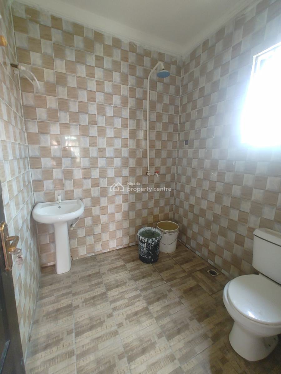 Spacious Selfcontain with Pop and Interlock Road, Sangotedo, Ajah, Lagos, Self Contain (single Rooms) for Rent
