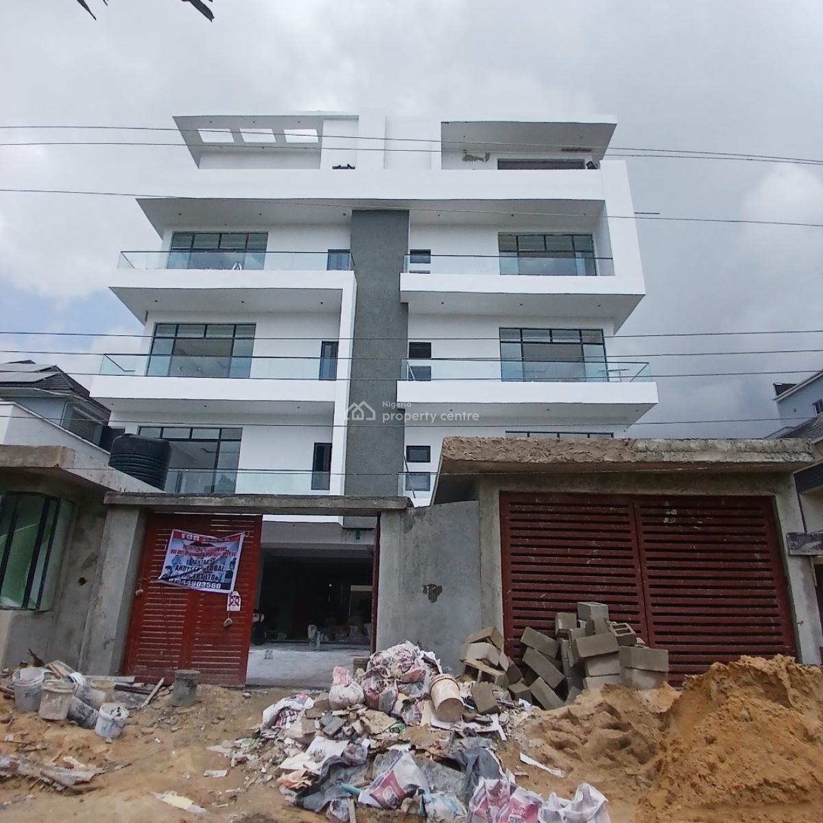 Premium 3 Bedroom Penthouse with Elevator, Pool, Ikate, Lekki, Lagos, Flat / Apartment for Sale