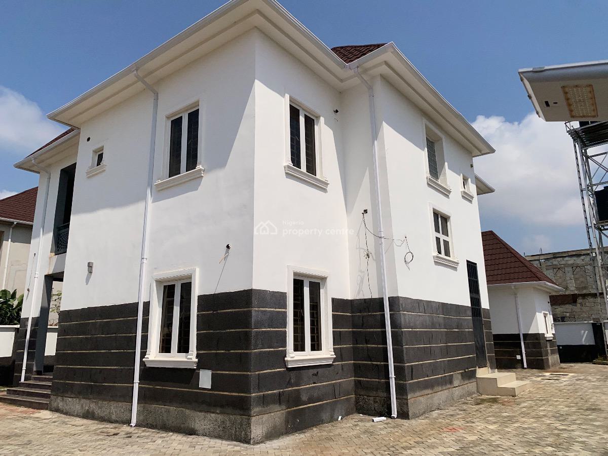 a Brand New Fully Detached 4 Bedroom Duplex with 2 Bqs, Life Camp, Abuja, Detached Duplex for Rent