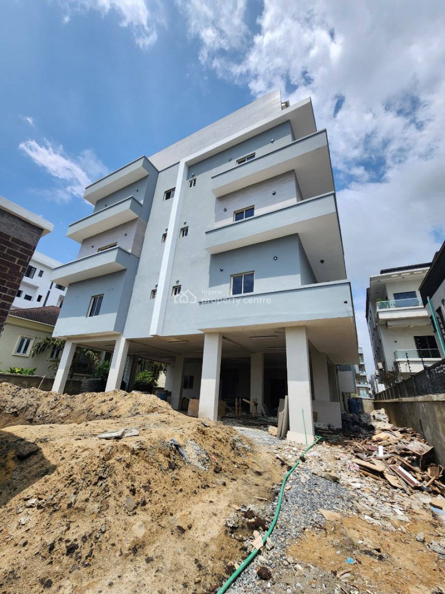 Nicely Built 3 Bedroom Serviced Apartment with Bq, Pool, Gym, Ikate, Lekki, Lagos, House for Rent