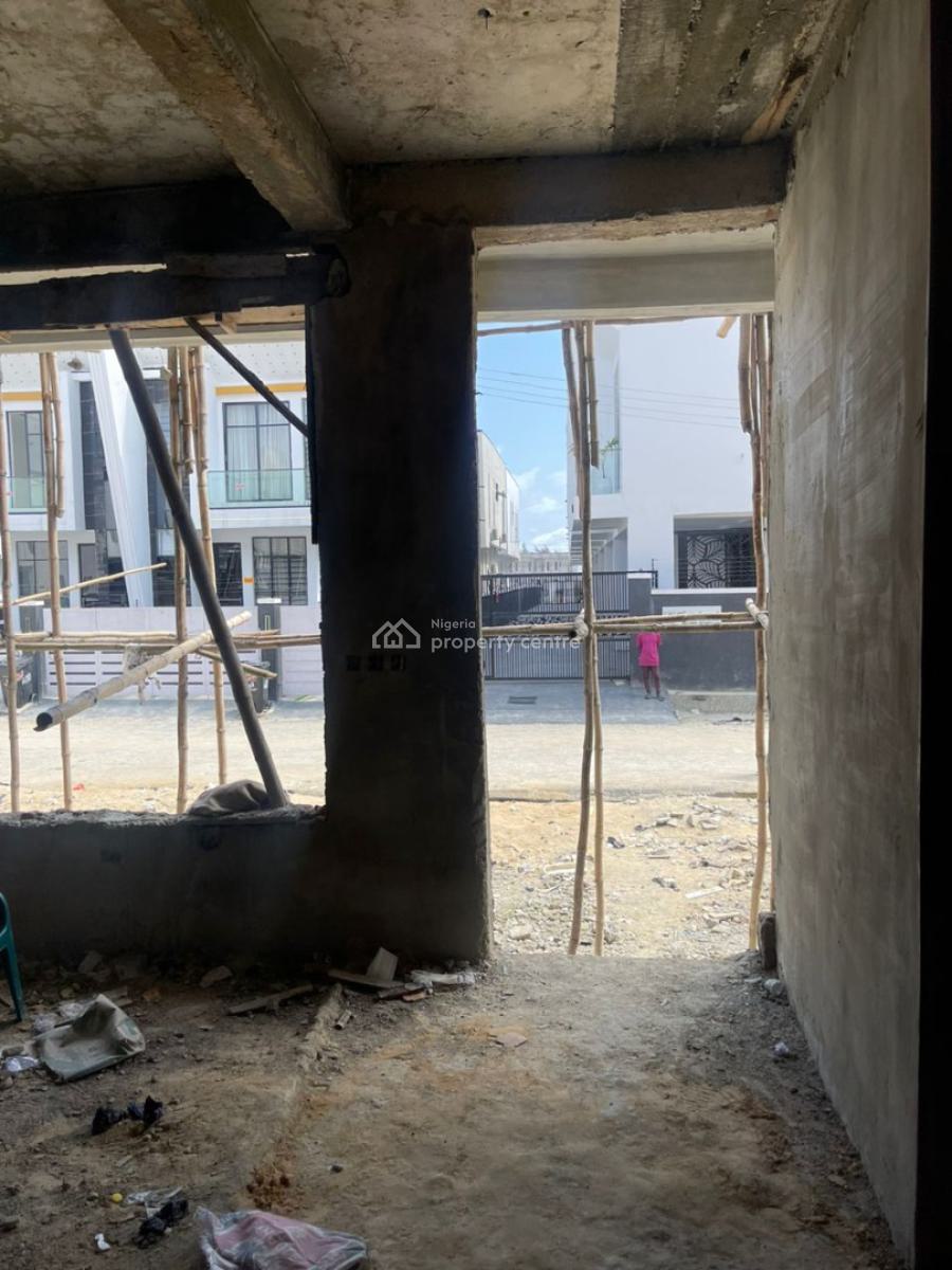 Self Compound 4 Bedroom Terraced Duplex with Bq, Gra, Ikota, Lekki, Lagos, Terraced Duplex for Sale