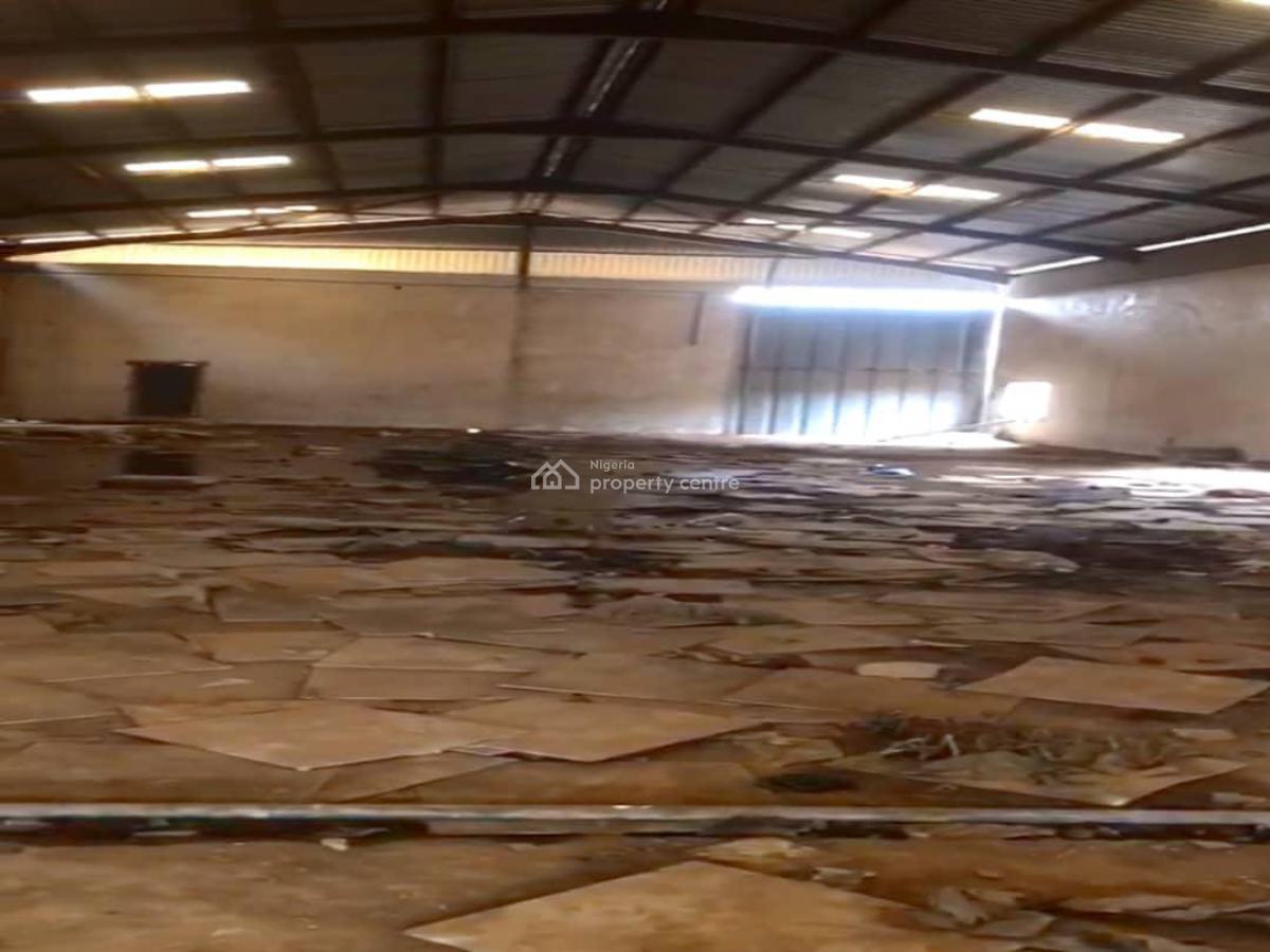 Spacious Two-bay Multipurpose Warehouse, Igando Off Lasu Igfando Road Alimosho, Alimosho, Lagos, Warehouse for Sale
