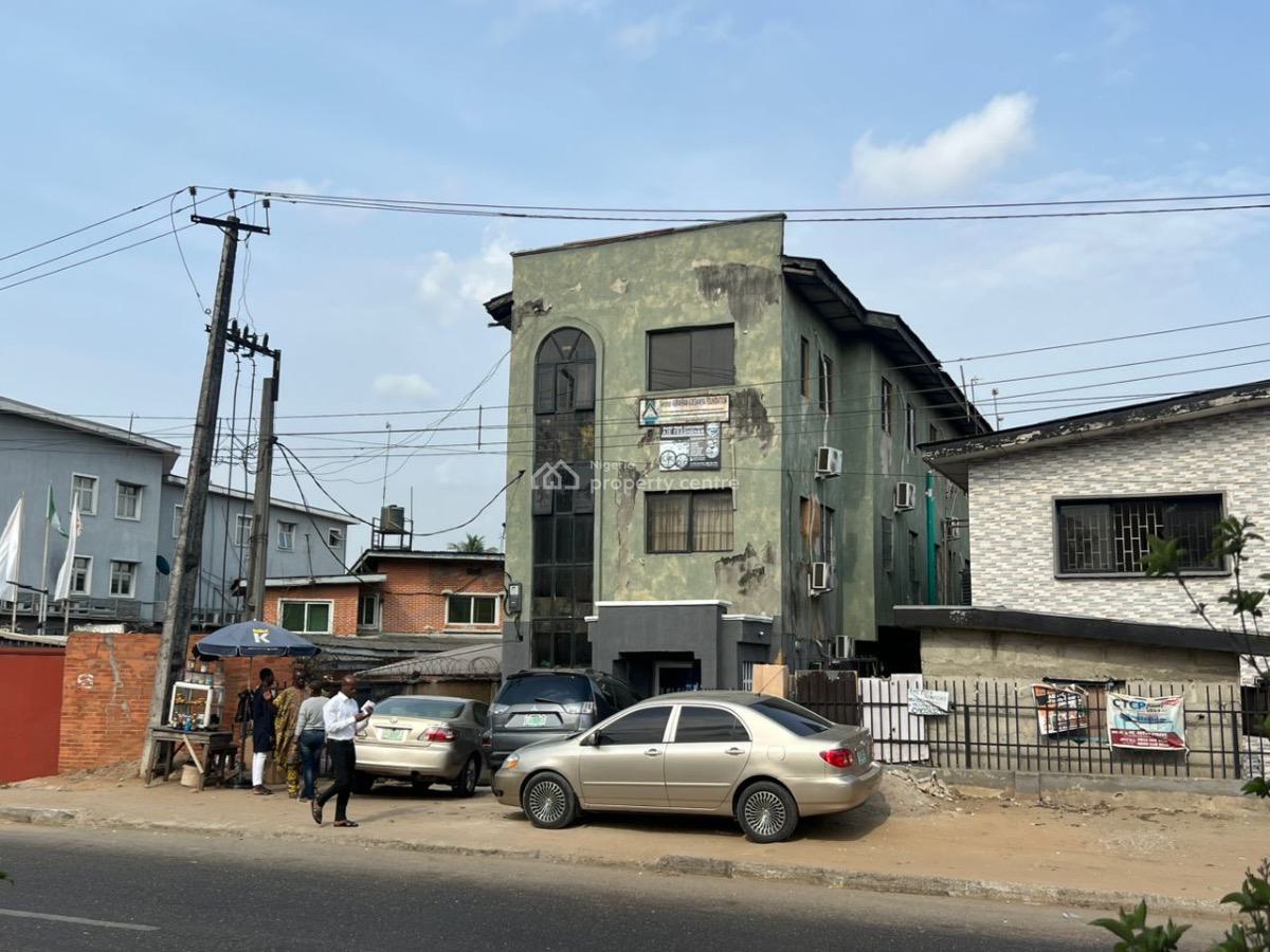 Well Structured Two Storey Building, Palmgrove, Shomolu, Lagos, Office Space for Sale