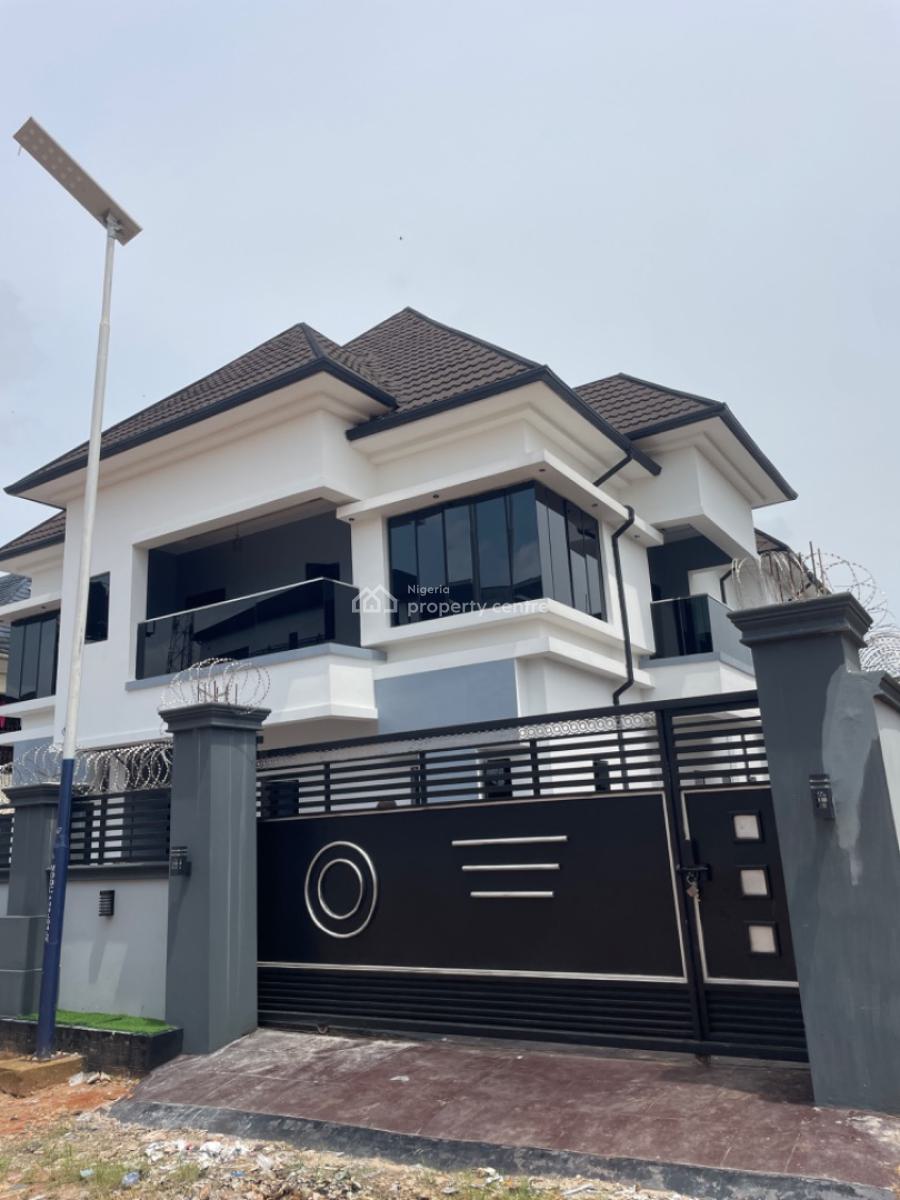Luxury Newly Built 4-bedroom Detached Duplex Security House Owerri, New Market Layout Egbu Shoprite, Owerri North, Imo, Detached Duplex for Sale