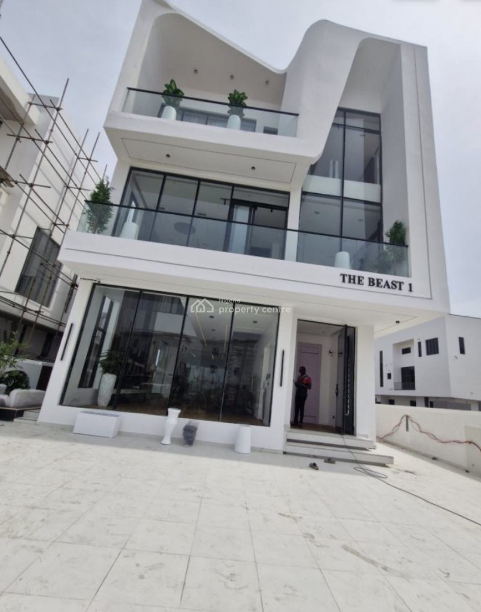 5 Bed Fully Detached Duplex with Elevator Called the Beast, Ikate, Lekki, Lagos, Detached Duplex for Sale
