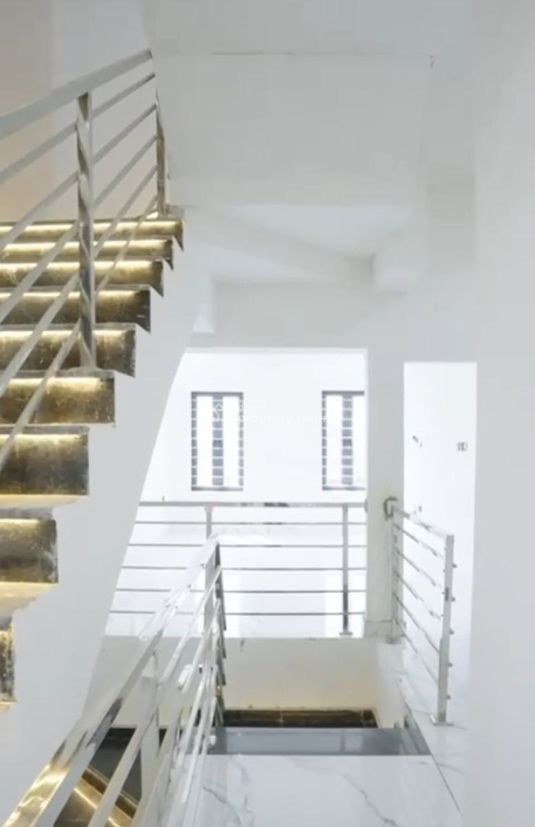 Newly Tastefully Finished Built 4 Bedroom Terrace Duplex with Bq, Guzape District, Abuja, Terraced Duplex for Sale