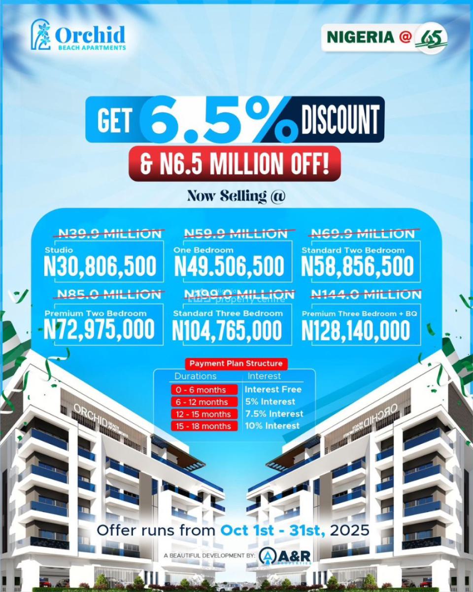 Very Affordable Exquisite Off Plan Property, Orchid, Lekki, Lagos, Flat / Apartment for Sale