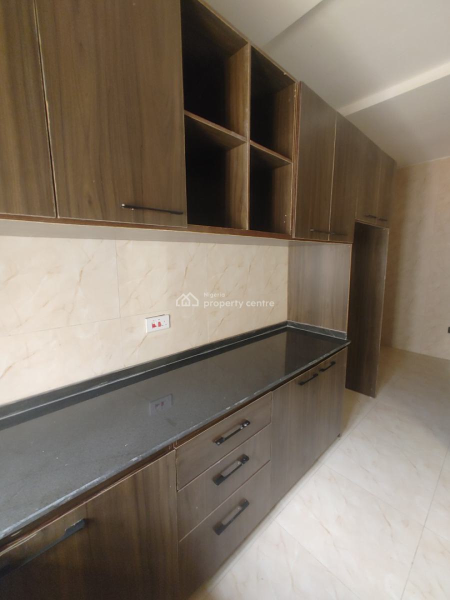 Massive Brand New 3 Bedroom Flat in a Gated Street, Sangotedo, Ajah, Lagos, Flat / Apartment for Rent