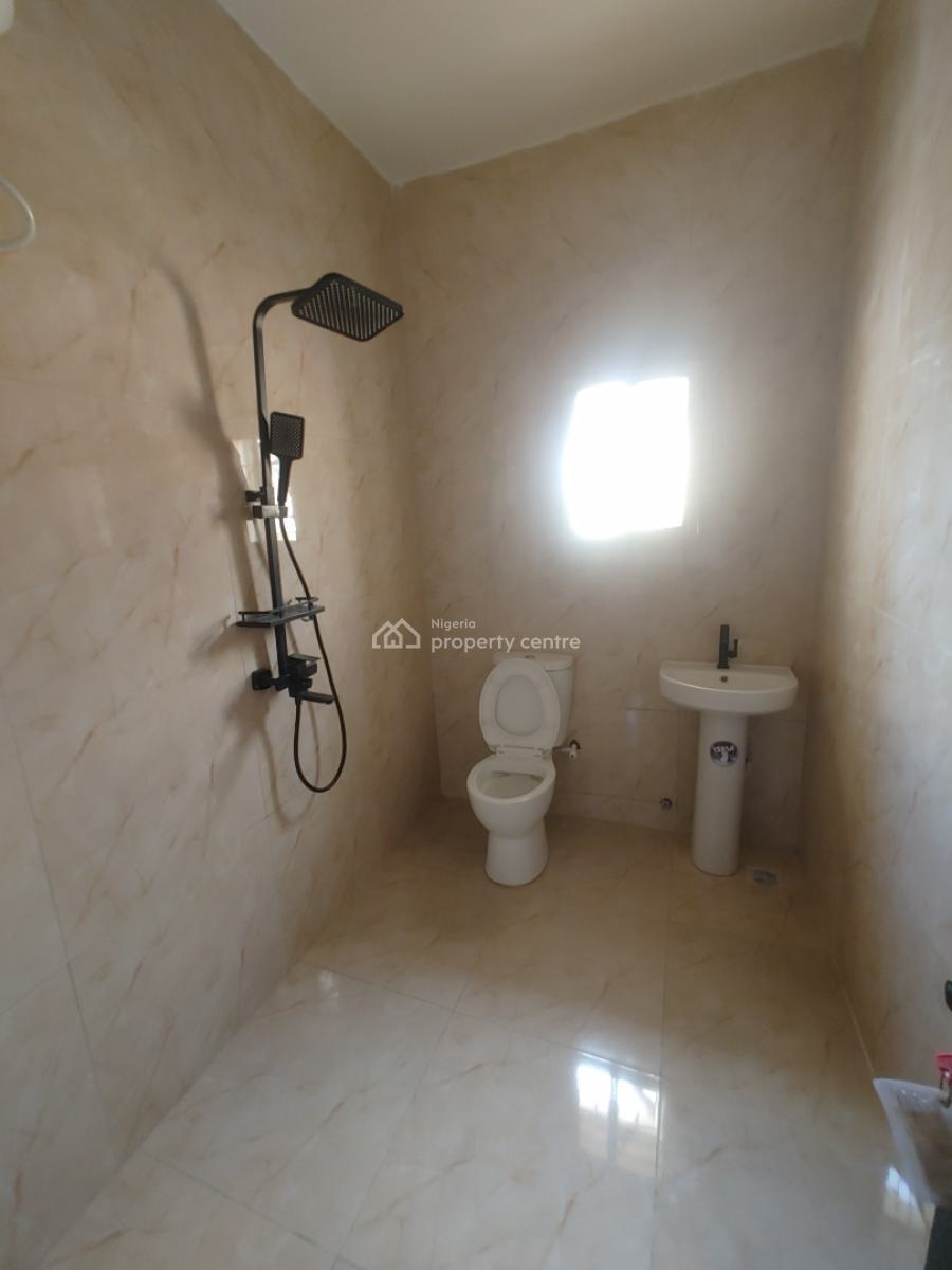 Massive Brand New 3 Bedroom Flat in a Gated Street, Sangotedo, Ajah, Lagos, Flat / Apartment for Rent