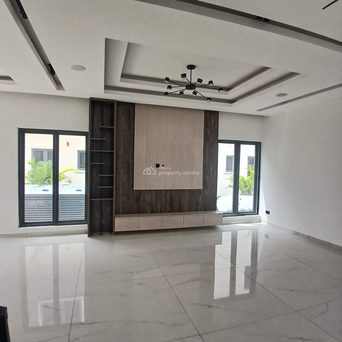5 Bedroom Semi-detached Duplex + Bq + Swimming Pool, Cowrie Creek Estate, Ikate, Lekki, Lagos, Detached Duplex for Sale