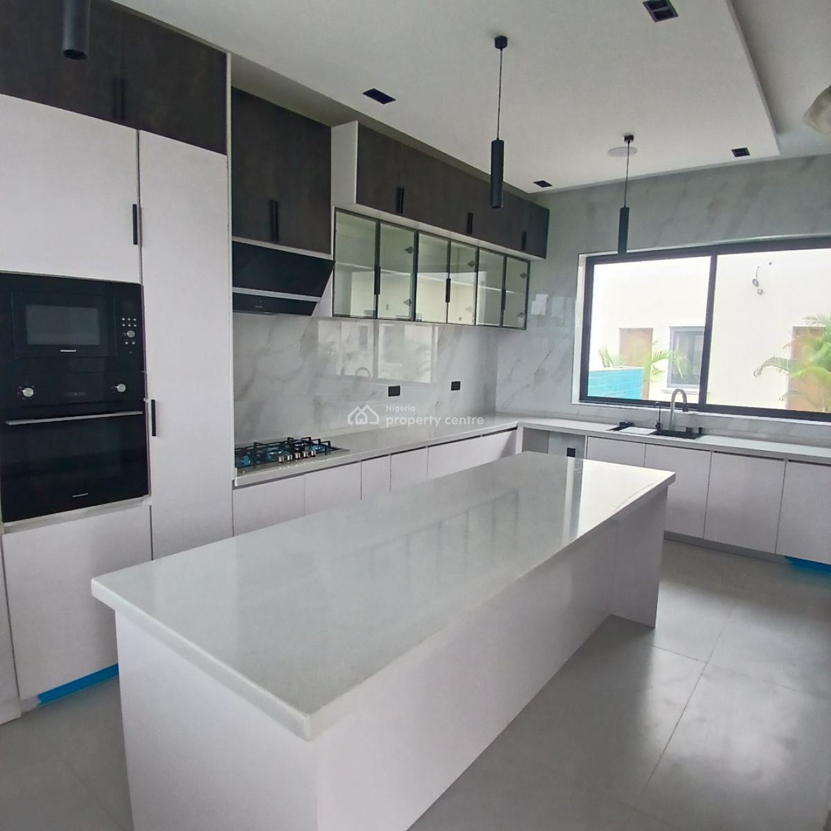 5 Bedroom Semi-detached Duplex + Bq + Swimming Pool, Cowrie Creek Estate, Ikate, Lekki, Lagos, Detached Duplex for Sale