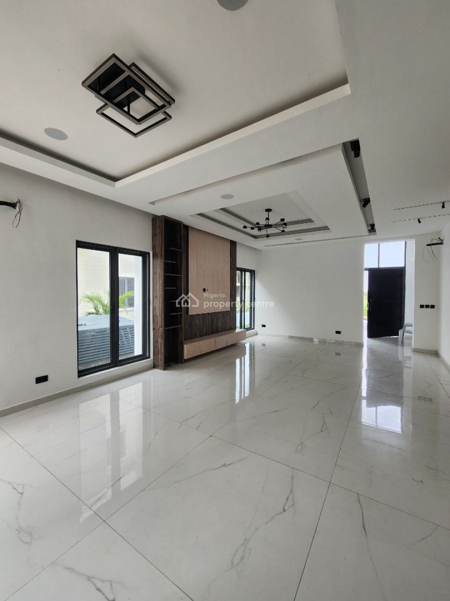 Luxury 5 Bedroom Semi Detached Duplex with Bq, Pool, Cinema, Ikate, Lekki, Lagos, Semi-detached Duplex for Sale
