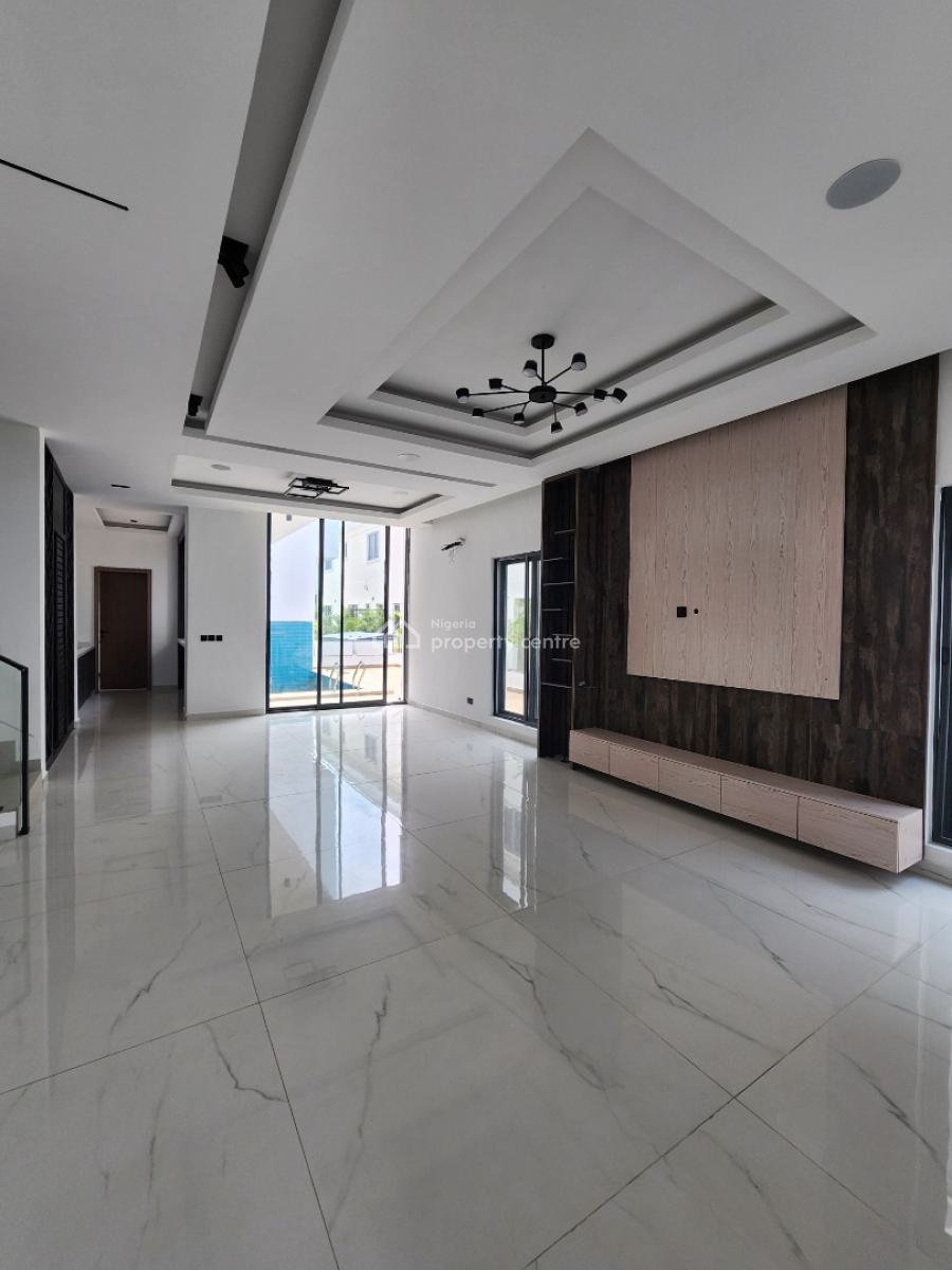 Luxury 5 Bedroom Semi Detached Duplex with Bq, Pool, Cinema, Ikate, Lekki, Lagos, Semi-detached Duplex for Sale